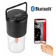 Nešiojama Bluetooth kolonėlė su LED šviestuvu + USB PowerBank, 5W, 4000mAh, IPx4, NOUS