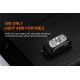 Headlamp, rechargable micro USB, 2W, 110lm, 500mAh