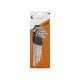 Set of 9 torx keys T10-T50