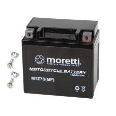 Motorcycle battery 12V 6Ah MTZ7S MORETTI