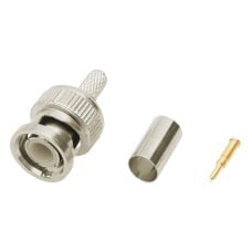 BNC 50ohm crimp plug RG58 Cu