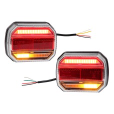 Dynamic car trailer lamps