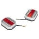 Dynamic car trailer lamps