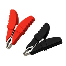 Crocodile clip 30A thick black/red