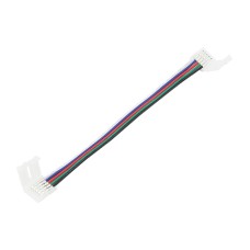 LED strip connector 10mm RGBW via