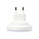 LED night lamp with twilight sensor white