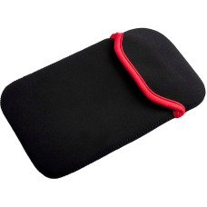 Tablet case 10" neoprene black/red