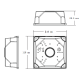 Plastikinė fotoaparato dėžutė BL-D116