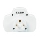 R-12WS PR 3-SOCKET splitter with