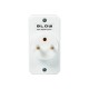 R-270P PR splitter 2-SOCKETS with grounding round