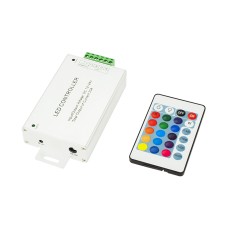 RGB LED strip controller 24-KEY pil.IR 30A