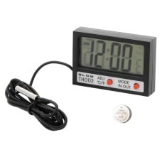 Panel thermometer BLOW LCD+clock TH002