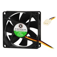 Fan 80x25mm 24V ball, 3-wire