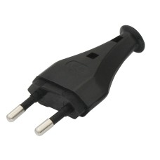 WT-1 flat plug 2.5A black