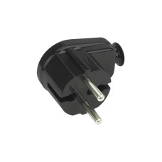 WT-16B angular black plug