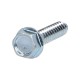 Hexagonal serrated sheet metal screw ISO 7053 ST6.3x32 (100 pcs.)