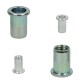 Blind rivet nut with cylindrical collar AN 310 M8 galvanized (100 pcs.)