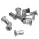 Aluminum rivet nut M5