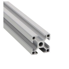 Aluminum profile 30x30 light groove 8 - 200mm