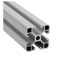 Aluminum profile 40x40 light groove 8 - 200mm