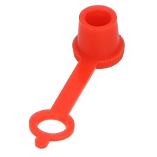 Protective cap for the grease nipple, red