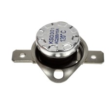 Bimetal thermostat KSD301A-120h NC 120 degrees