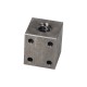 Right square trapezoidal steel nut with holes CQF 16X4P