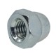 DIN 1587 M14 nut, galvanized steel. (100 pcs.)