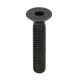 DIN 7991 screw M2x8 class 10.9 steel without coating (100 pcs.)