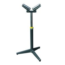 Dirbtuvių stovo kampo atraminė ritininio padavimo estakada 80kg 680-1140mm