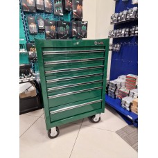 Workshop trolley with 7 drawers with 299 tools