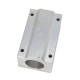 Double aluminum linear bearing housing SBT30 AS