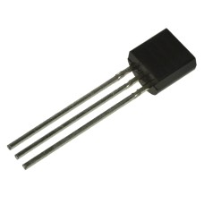 Bipolar transistor BC547B NPN 0.1A 45V 500mW 300MHz TO92 through hole (THT) Diotec bulk RoHS