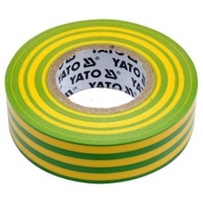 Electrical insulating tape 19mmx20mx0.13mm yellow-green