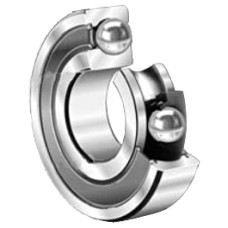 Deep groove ball bearing 6203 2RS NR NSK 17x40x12