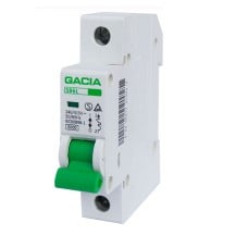 Circuit breaker 6kA.C.1-pole.6A