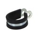 Rubberized P-CLIP clamp 28mm