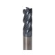 HRC45 end mill fi 16mm 100mm 4F TIALN