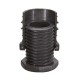 Insert for round profiles NDA.T-25-M12x30 - with adjustable foot, technopolymer