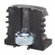 Insert for square profiles NDL.Q-20x1.5-2-M6 - technopolymer