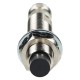 Inductive sensor, PNP / NO M12, extended, 0-8 mm OMRON 0.2A 800 Hz 70mm 10-30 VDC brass body