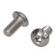 ISO 7380-1 M3x30 A2 screw, stainless steel (100 pcs.)