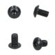 ISO 7380 M5x50 screw, class 10.9, uncoated steel (100 pcs.)