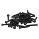 ISO 7380 M5x50 screw, class 10.9, uncoated steel (100 pcs.)