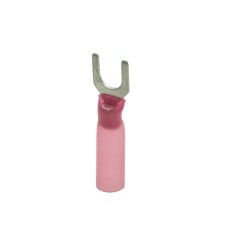 Insulated spade terminal with heat shrink sleeve (M5 0.5-1.5mm2) (10 pcs.)