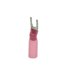 Insulated spade terminal with heat shrink sleeve (M4 0.5-1.5mm2) (10 pcs.)