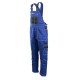 Insulated dungarees blue/black XL Brixton Snow