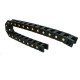 Cable guide 25X38 R55 Open - 1m