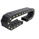 Cable guide 25X77 R55 Closed - 1m