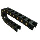 Cable guide 40X50 R100 Open - 1m